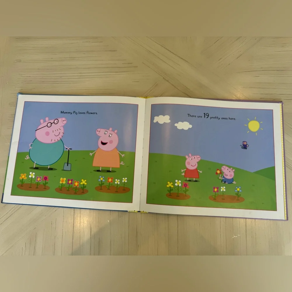 Peppa Pig and the Lucky Ducks Hardcover Book – 2016 – Counting 1–20